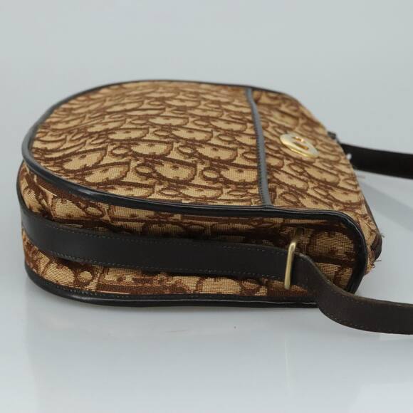 DIOR Trotter Canvas Shoulder Bag Brown - Picture 4 of 13